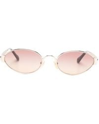 Chloé - Oval-Frame Sunglasses - Lyst