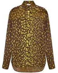 Ferragamo - Camicia Devoré - Lyst