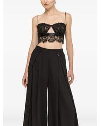Nissa - Sequin-Detail Lace Top - Lyst