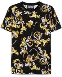 Versace Jeans Couture - Barocco-Print T-Shirt - Lyst
