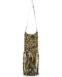 PUCCI - Knotted Fringed Shoulder Bag - Lyst