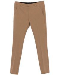 Dondup - Belt-Loops Slim-Fit Tailored Trousers - Lyst
