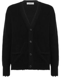 Laneus - V-Neck Cardigan - Lyst