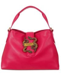Just Cavalli - Snake-Buckle Tote Bag - Lyst
