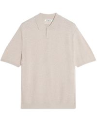 Maison Kitsuné - Knitted Polo Shirt - Lyst