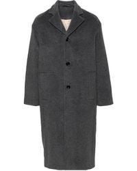 Séfr - Notched-Lapels Single-Breasted Coat - Lyst