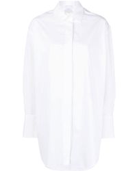 Patou - Robe-chemise à logo imprimé - Lyst