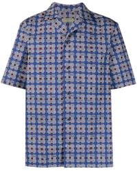 Corneliani - Check-Pattern Cotton Shirt - Lyst