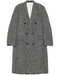 Lanvin - Manteau À Boutonnière Croisée - Lyst