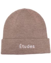 Etudes Studio - Logo-embroidered Wool Beanie - Lyst