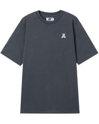 Izzue - Teddy-Bear-Embroidered Crew-Neck T-Shirt - Lyst