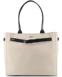 Tom Ford - Audrey Medium Canvas Tote - Lyst