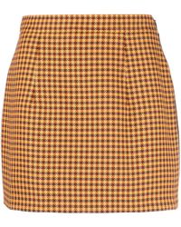 Marni - Geruite Mini-Rok - Lyst