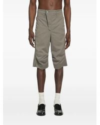 BRYAN JIMENE`Z - Cotton Bermuda Shorts - Lyst