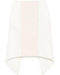 JW Anderson - Layered Midi Skirt - Lyst