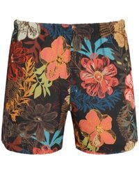 Amir Slama - Floral-Print Swim Shorts - Lyst