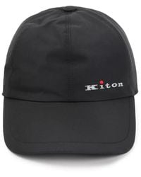 Kiton - Embroidered-Logo Baseball Cap - Lyst