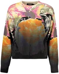 Desigual - X M. C. Lacroix Floral-Print Sweater - Lyst