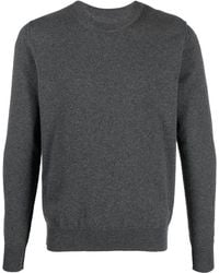 Maison Margiela - Cashmere Crewneck Sweater With Minimalist Design - Lyst