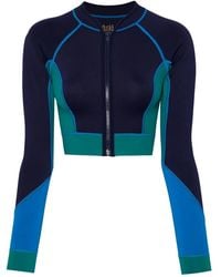 Duskii - Colour-Block Long-Sleeved Swimming Top - Lyst