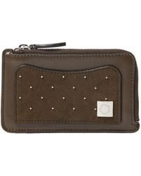 Stella McCartney - Stud-Embellished Zip Wallet - Lyst