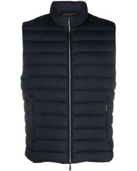 Moorer - Quilted Zipped Gilet - Lyst
