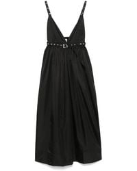 Ganni - 'Duchesse Nylon Strap' Dress - Lyst