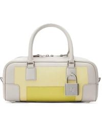 Loewe - Amazona 23 Padlock Panelled Tote Bag - Lyst