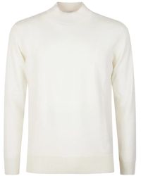 Eleventy - Mock-Neck Sweater - Lyst