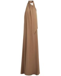 ‎Taller Marmo - Astor Halterneck Maxi Dress - Lyst