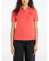Fred Perry - Logo-Embroidered Polo Shirt - Lyst