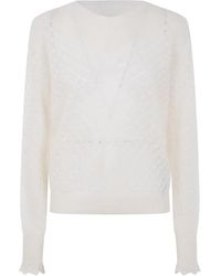 Twinset - Open-Knit Sweater - Lyst