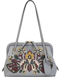 Etro - レザー ショルダーバッグ - Lyst