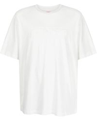 Ferrari - Camiseta con logo estampado - Lyst