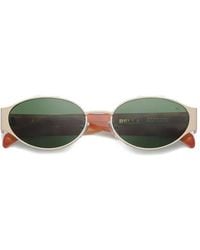 A.Kjærbede - Bella Geometric-Frame Sunglasses - Lyst