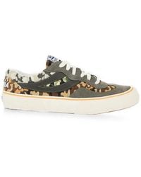 Superga - Camouflage-Print Low-Top Sneakers - Lyst