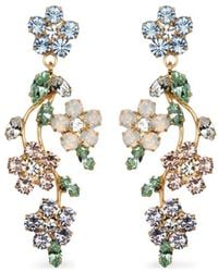 Jennifer Behr - Adeline Floral-Motif Earrings - Lyst