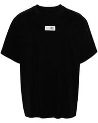 MM6 by Maison Martin Margiela - T-Shirt With Application - Lyst