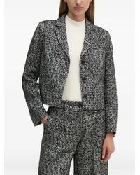 Joop! - Veste En Tweed À Revers Crantés - Lyst