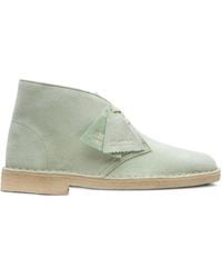 Clarks - Suede Desert Boots - Lyst