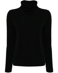 James Perse - Roll-neck Long-sleeved Jumper - Lyst