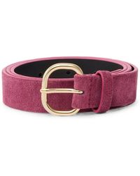 Momoní - Ramirez Suede Belt - Lyst