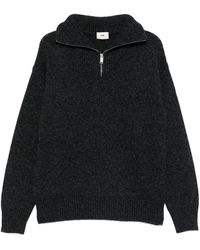 Autry - High-Neck Zip-Up Polo Shirt - Lyst
