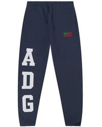 DENIM TEARS - Adg Logo-Print Track Pants - Lyst