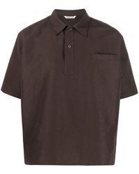 AURALEE - Classic Chest-pocket Polo Shirt - Lyst