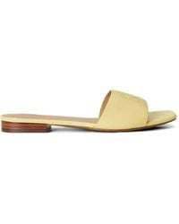 Ralph Lauren - Everley Nappa-Leather Sandals - Lyst