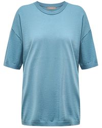 12 STOREEZ - Fine-knit Short-sleeved T-shirt - Lyst