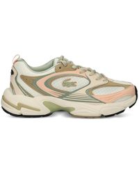 Lacoste - Panelled Logo-Patch Sneakers - Lyst