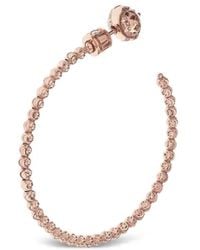 Officina Bernardi - Large Moon Diamond Hoop Earrings - Lyst