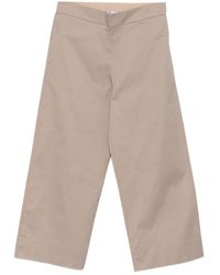 Alpha Studio - Cropped Broek - Lyst